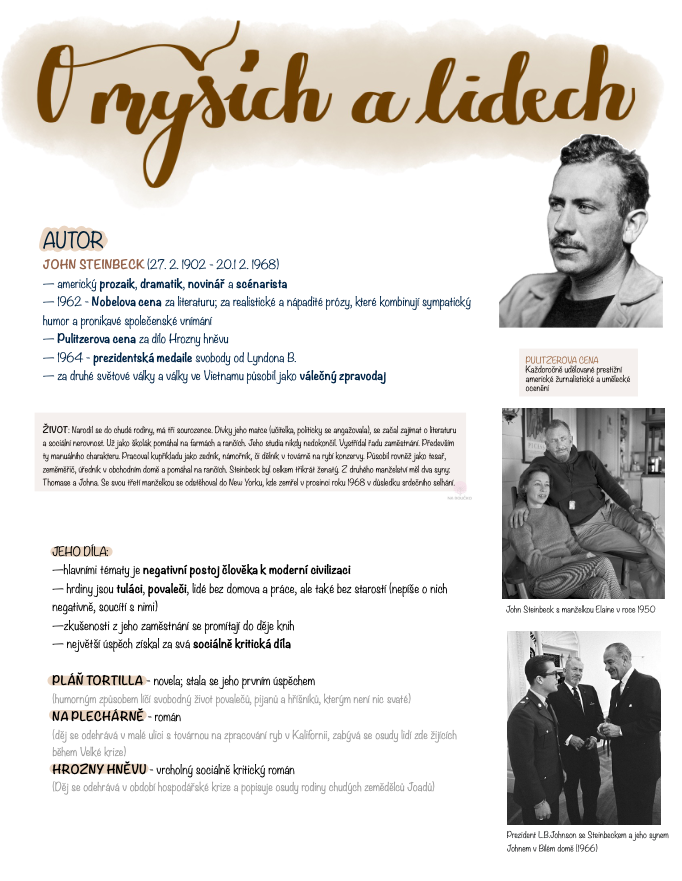 O myších a lidech - John Steinbeck